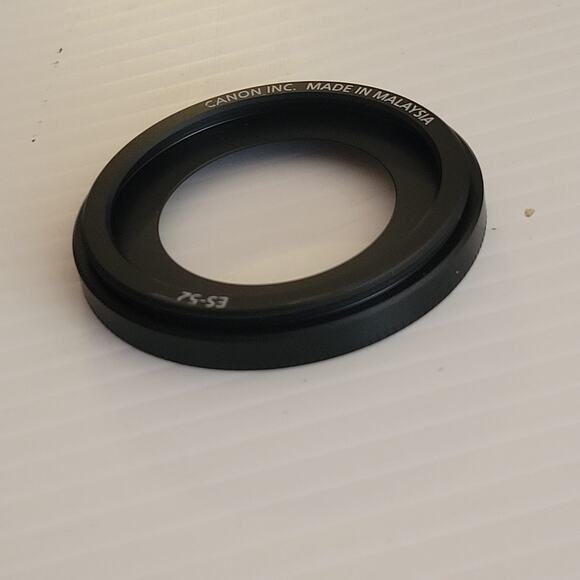 Genuine Canon ES-52 Lens Hood - Fits EF-S 40mm F2.8 STM & EF-S 24mm F2.8 STM - Picture 3 of 7